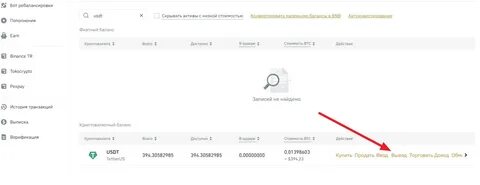 Как перевести юсдт на байбит