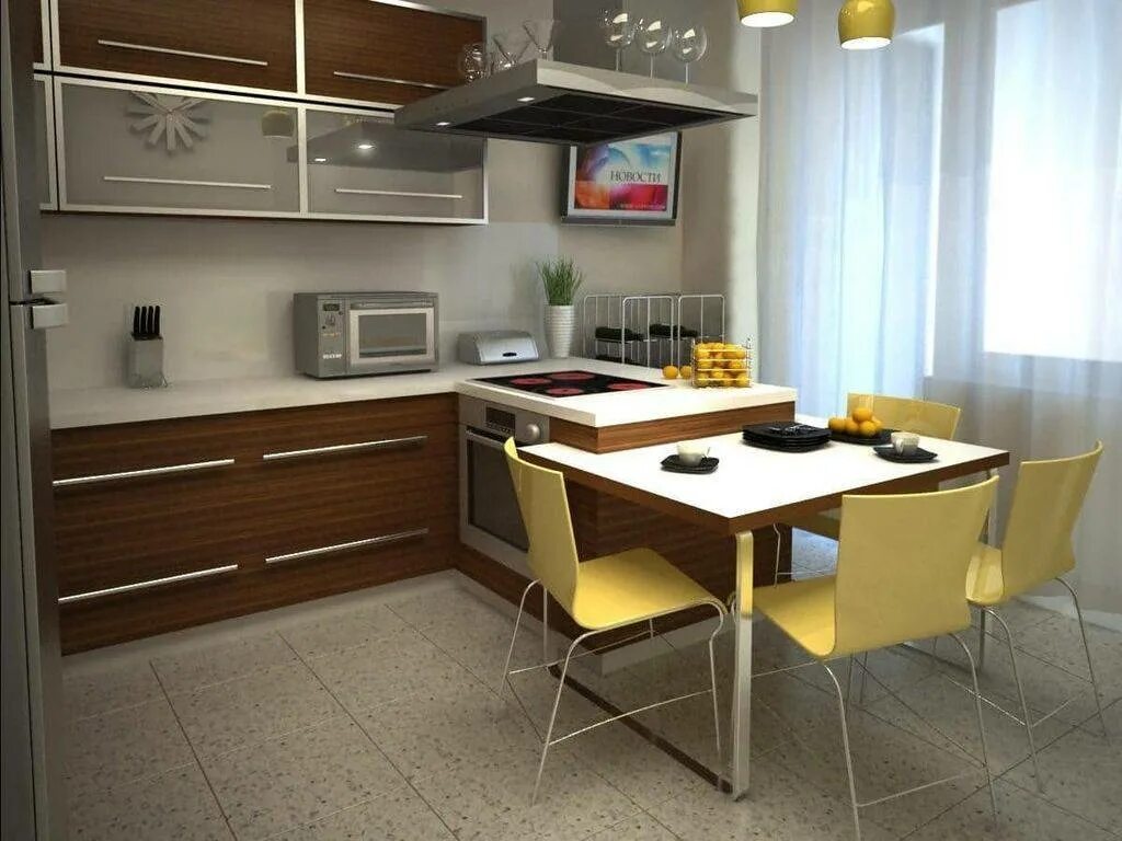 Кухня 11 м квадратных