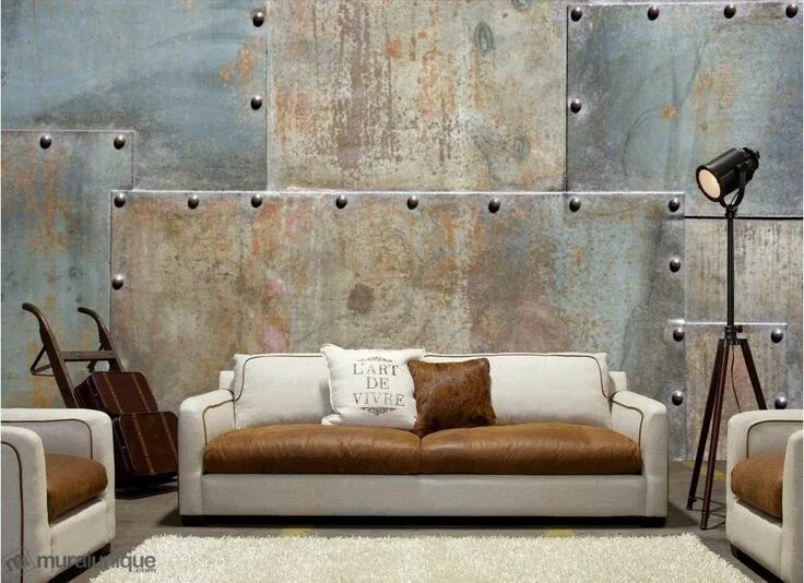 Скандинавская квартира с грубыми бетонными стенами Gravity home, Interior design
