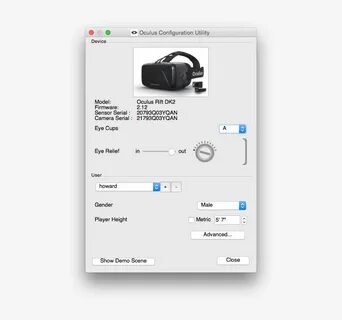 Прошивка oculus 2