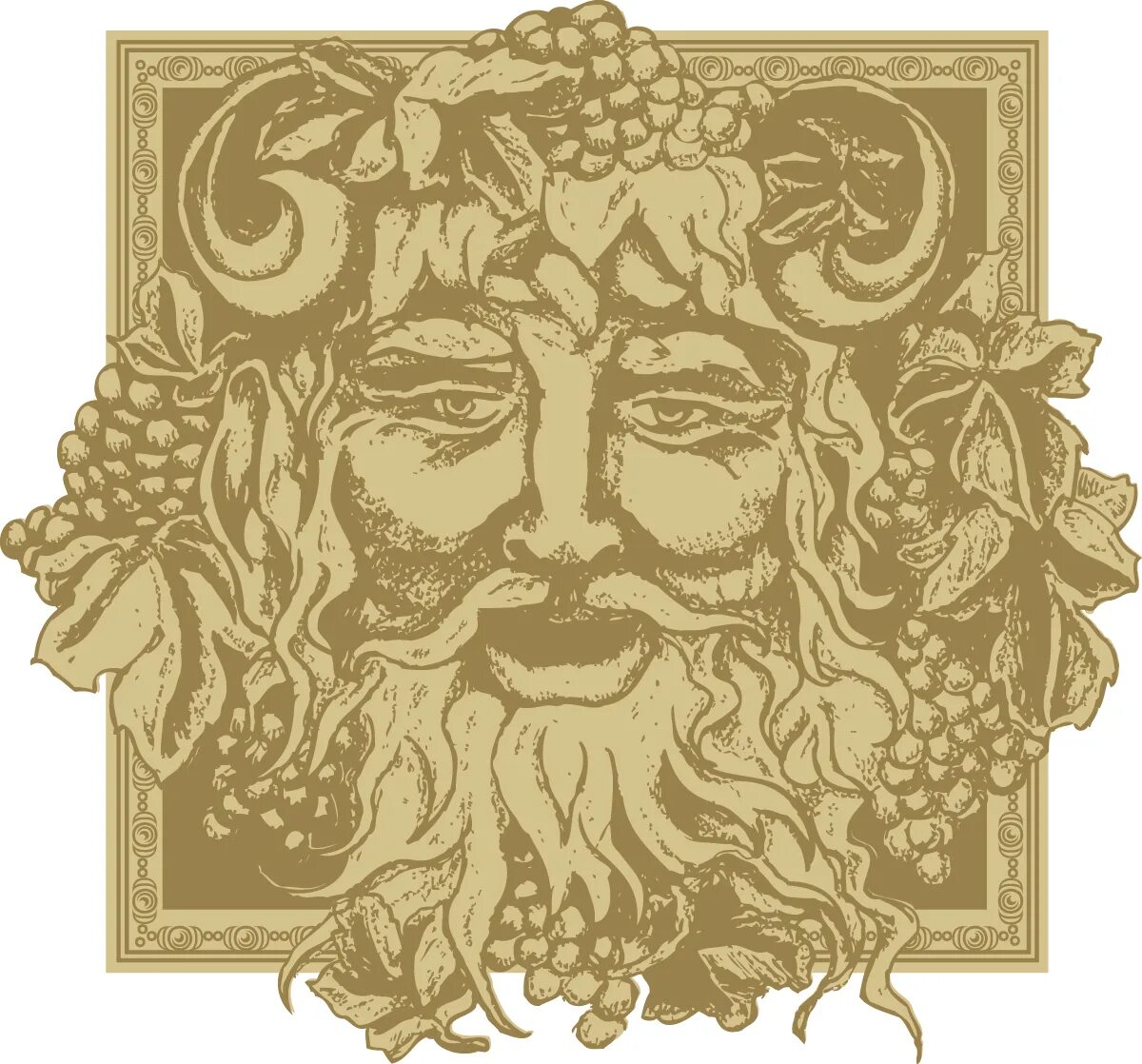 Квасура. Квасура Бог славян. Бог славянской мифологии Квасура. Славянский Бог виноделия. Бахус гравюра.