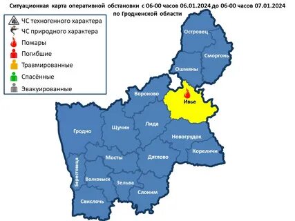 Обстановка на час