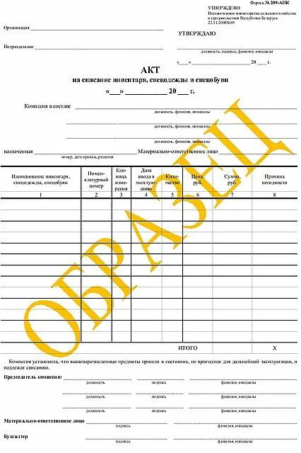 Форма акта на списание спецодежды образец. Форма акта списания спецодежды. Акт списания резиновых сапог. Акт на списание спецодежды образец заполнения. Причина одежды пришедшей в негодность