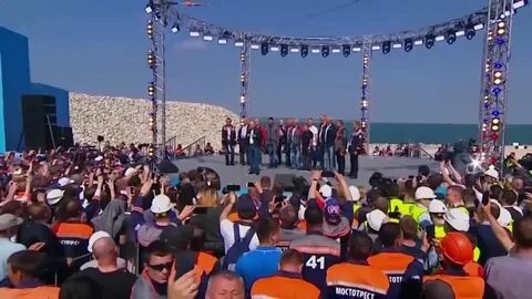 15 мая открытие крымского моста