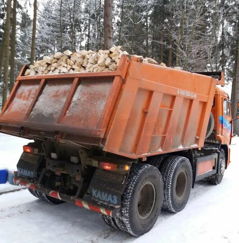 Сколько дров в камазе