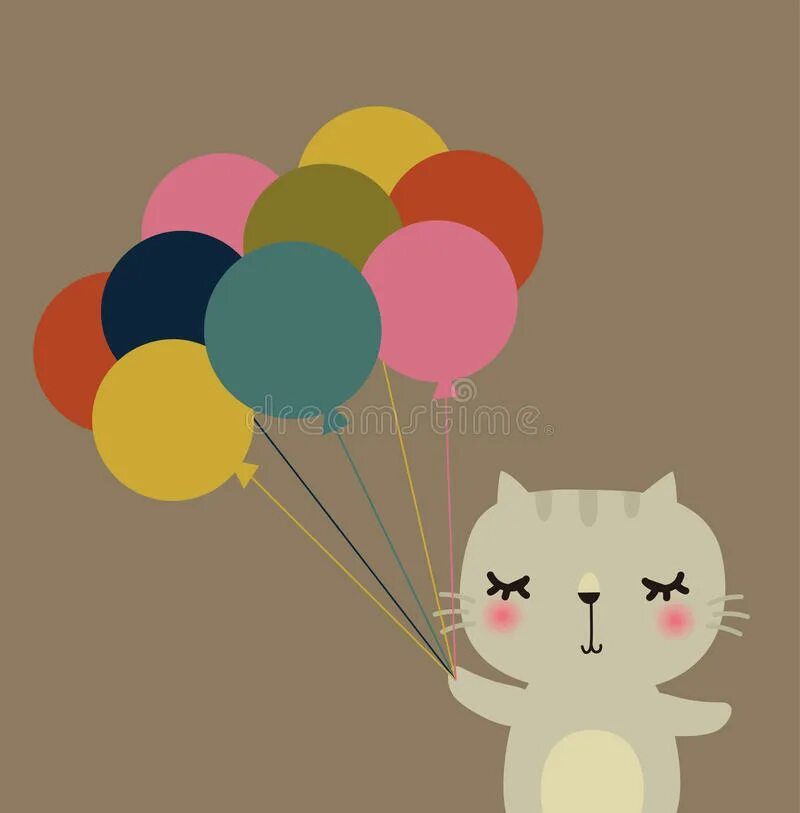 Кот на воздушных шариках. Рисование кошка с воздушными шариками. Котик с воздушными шарами. Рисование. Тема: «кошка с воздушными шариками».