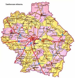Тамбов местонахождение