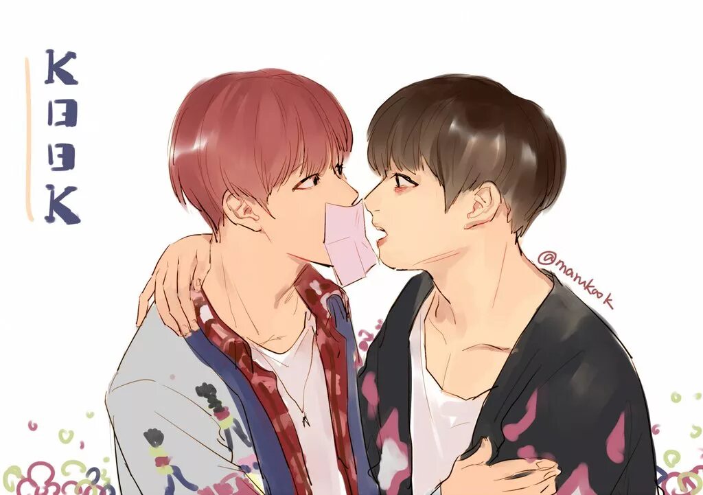 Taekook Art. Taekook fanart. Горячие арты с вигуками. Мой любимый нянь фанфик Вигуки. Последний фф вигуки