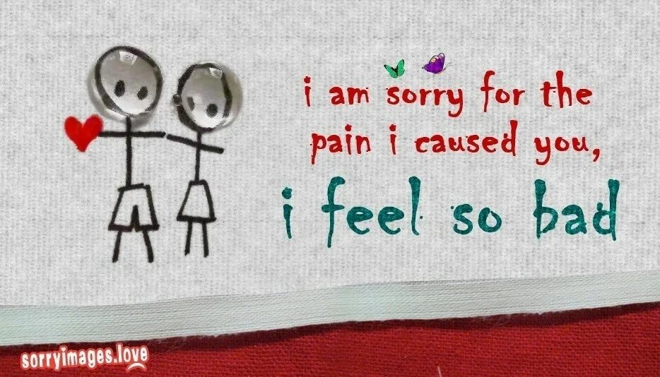 Креативная sorry. Картинка i Love you Pain. Sorry for Love. Картинка с надписью Love is Pain.