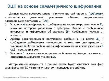 Криптографическая электронная подпись