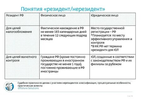 Дарение нерезидент налог