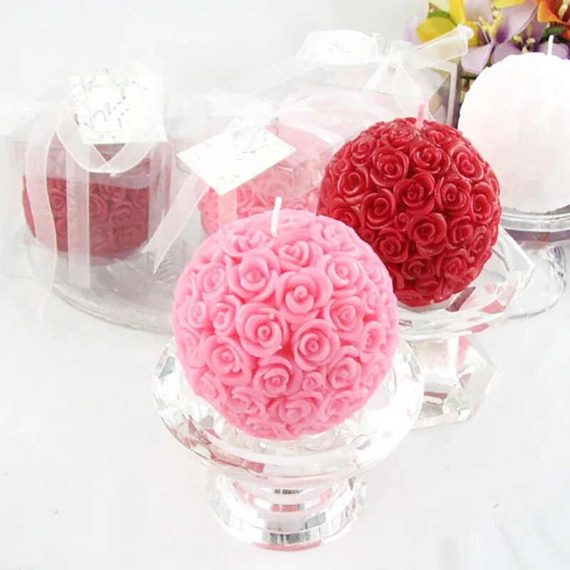 Мыло шарами. Шар из роз. Силиконовая форма шар с розочками. Шар с розами силиконовая форма.