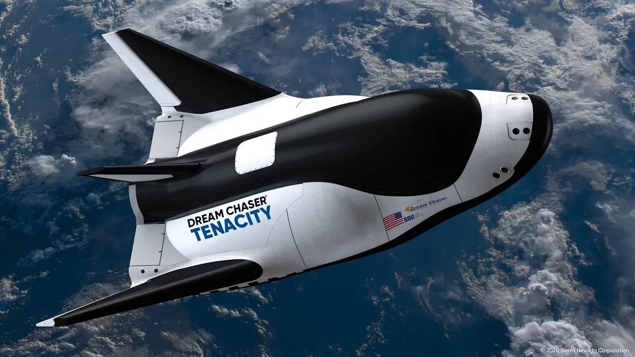 Как назывался многоразовый космический корабль. Космоплан Dream Chaser. Космический самолет Dream Chaser. Sierra Nevada Dream Chaser. Космический челнок Dream Chaser.