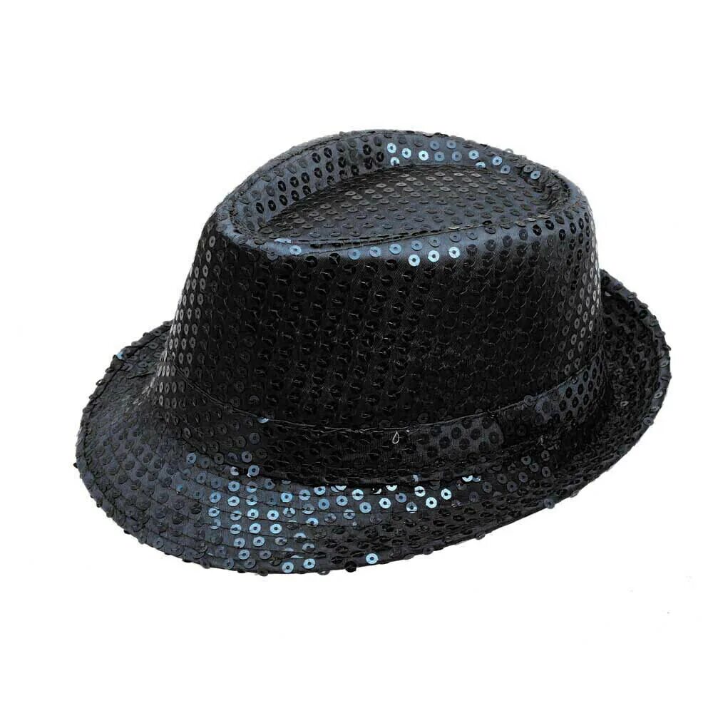 Танцевальная шляпа. Шляпка для джаза. Шляпа с пайетками черная. Шляпа с блестками. Шляпа детская черная.