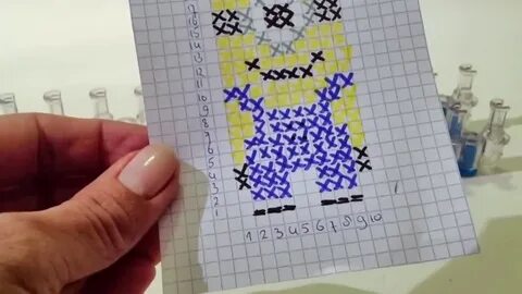 Фреска из резинок на станке