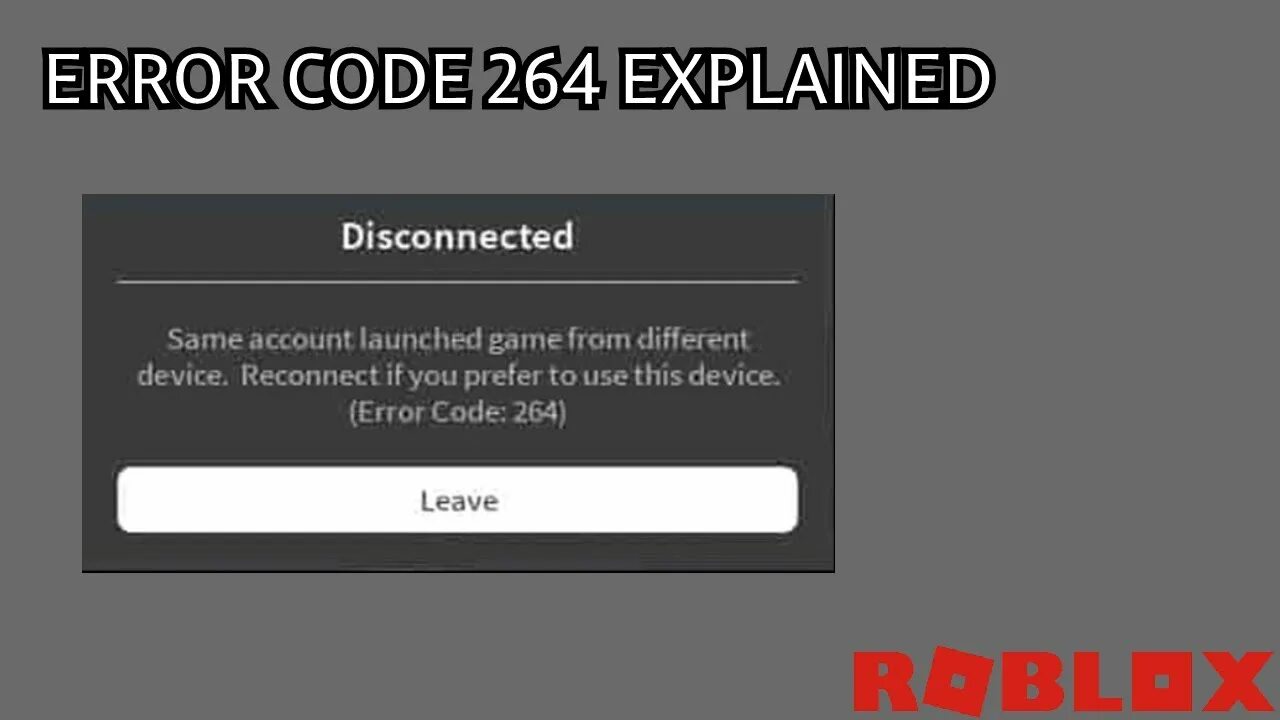 Ошибка 264 в roblox. Ошибка 264 РОБЛОКС. Error code 264. Код ошибки 264 в РОБЛОКС. Ошибка РОБЛОКС.