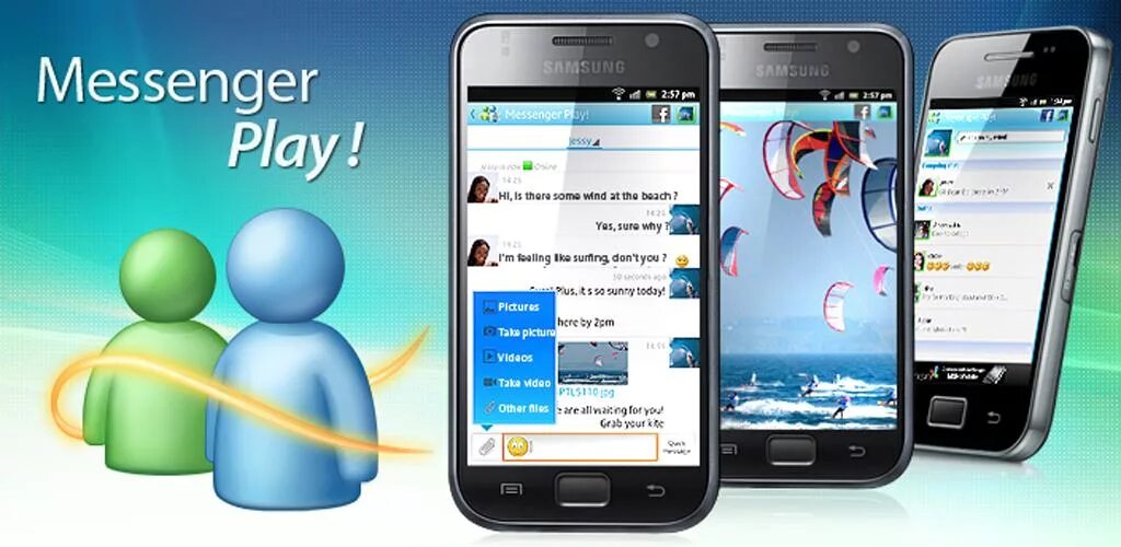 Android Messenger. Windows Messenger. Messenger Player. Live messenger
