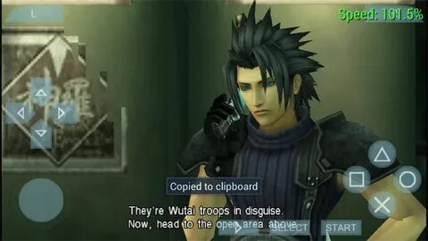 Final fantasy vii psp