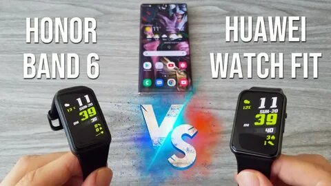 Huawei watch fit vs huawei band