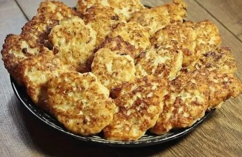Куриные оладьи из фарша