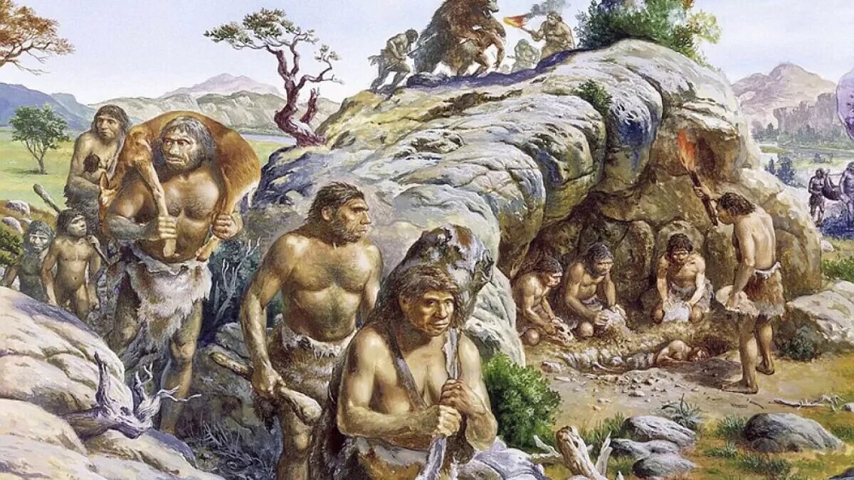 Людей было немного. Жизнь древнего человека. Неандерталец и человек разумный. Появление человека разумного. Неандерталец образ жизни.
