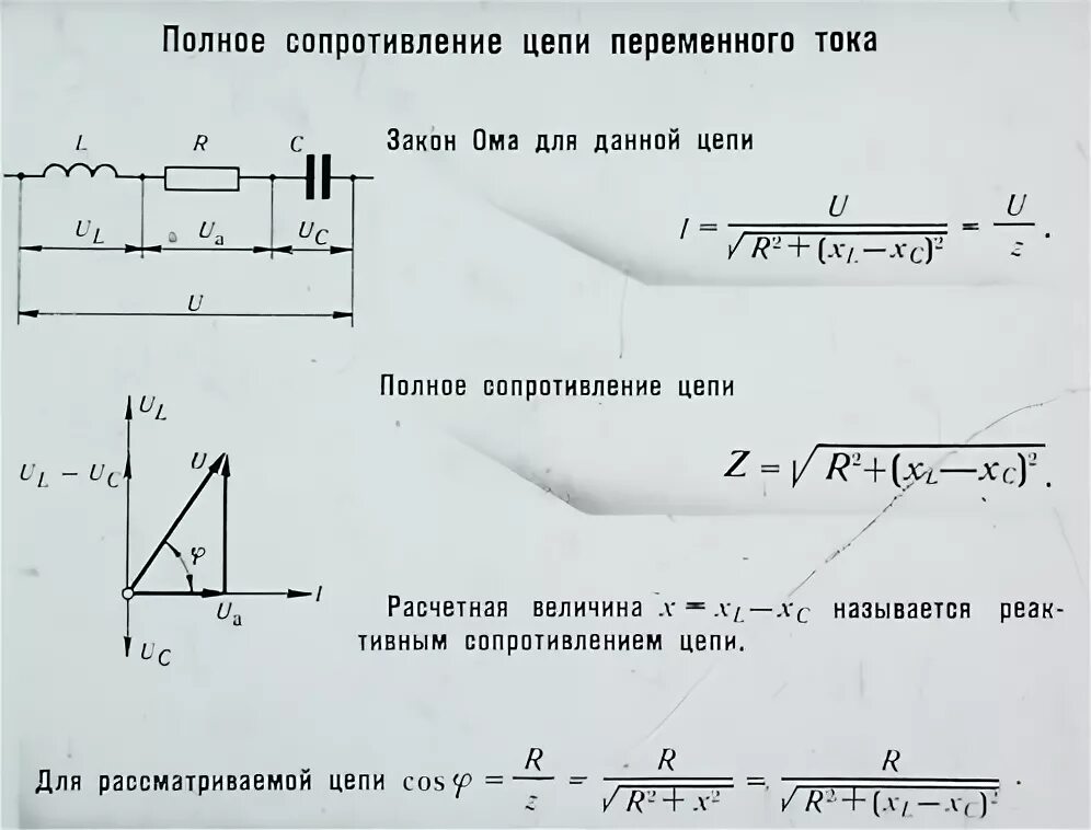 Полное сопротивление решение. Формула полного сопротивления цепи переменного тока. Формула общего сопротивления цепи переменного тока. Как определить полное сопротивление цепи переменного тока. Таблица полное сопротивление цепи переменного тока.