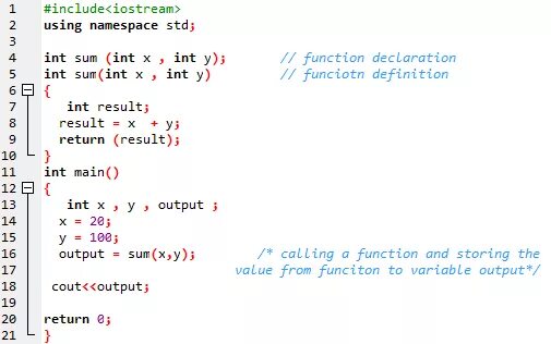 Function in c++. Функция Declaration. And in c++. C++ function examples.