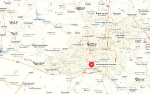 Кураховское направление на карте