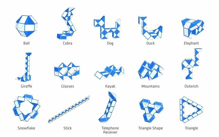 Rubik snake Rubik snake, Magic puzzles, Christian fun