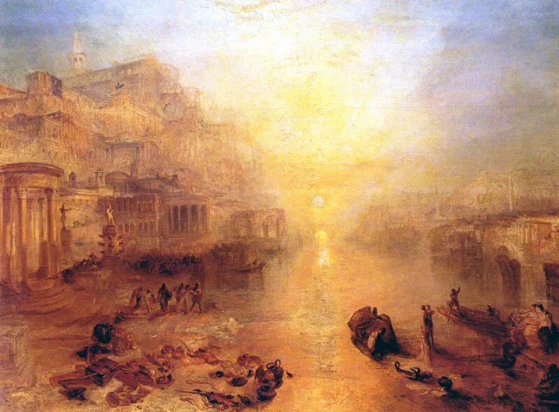 Картина расцвет. Уильям тернер дидона, основательница карфагена (1815). Картина расцвет. Уильям тернер романтизм. Уильям тёрнер.