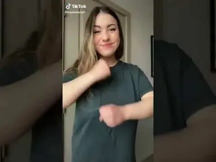 🔥 🥵 luna baylee 👙 No Bra Tik Tok girl Big Bank Tiktok Challenge# nobra