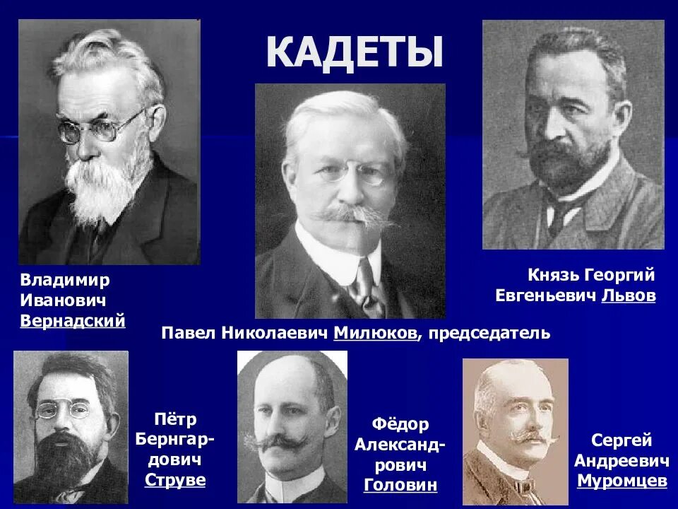 Политические деятели лидеры партий. Современные политические деятели. Милюков лидер партии кадетов. Гучков октябрист. Политические и общественные деятели.