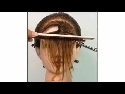 Подстричь челку шторку самостоятельно