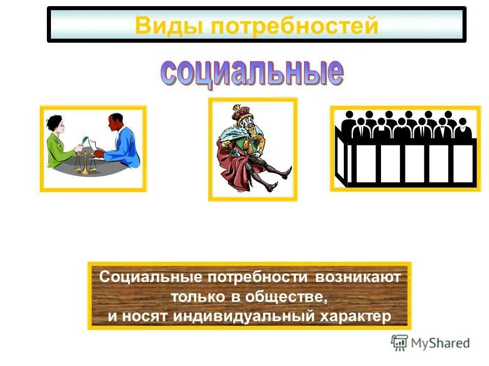 Какие профессии человек удовлетворяет в процессе труда. Виды социальных потребностей.