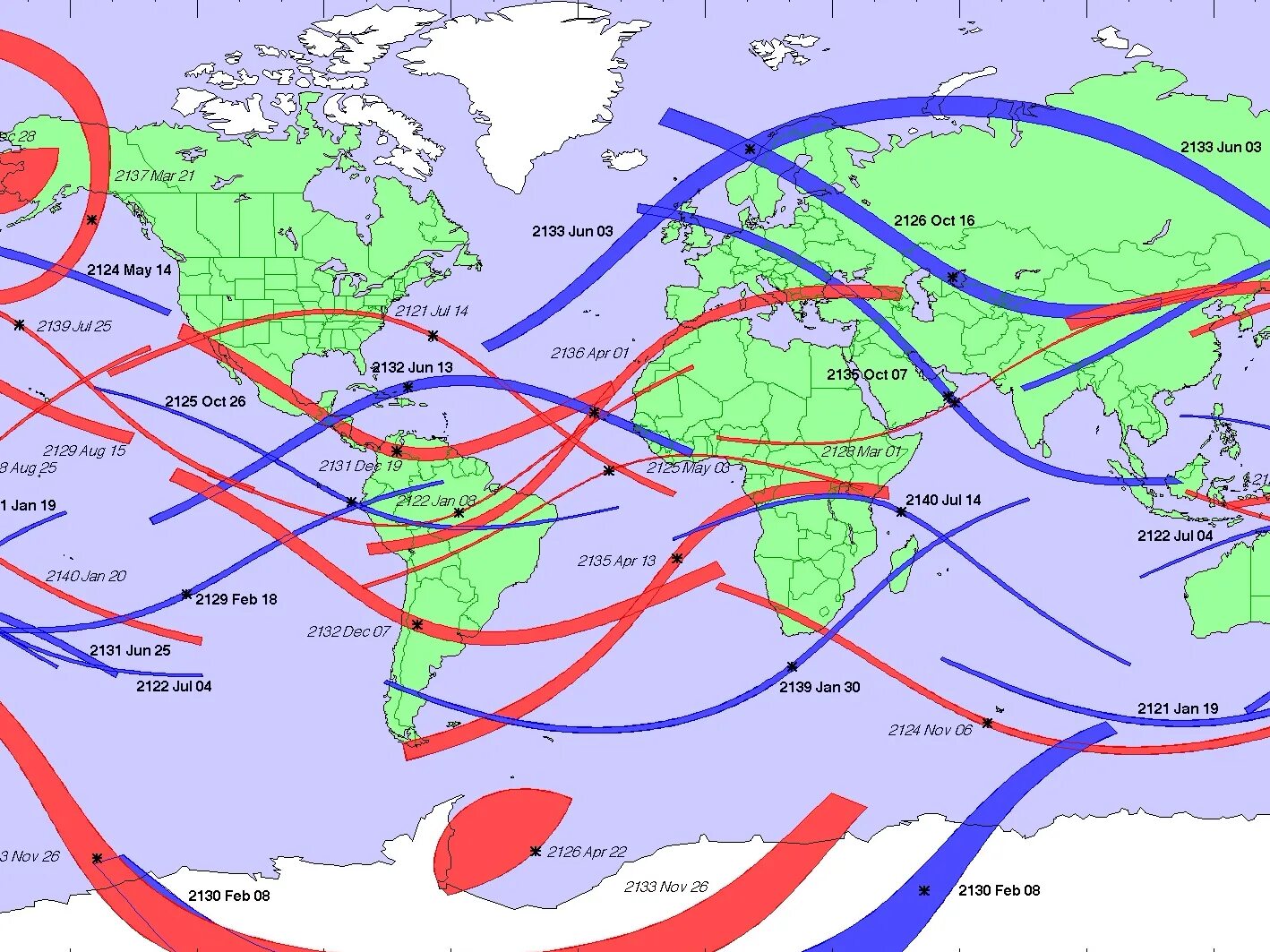 Solar Eclipse 2021 TDS. Solar Eclipse Map. Карта солнечного затмения. Полосы затмений на карте.