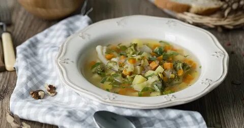 Суп с овощами в мультиварке
