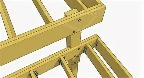 Deck supports. Metal supports for decking.