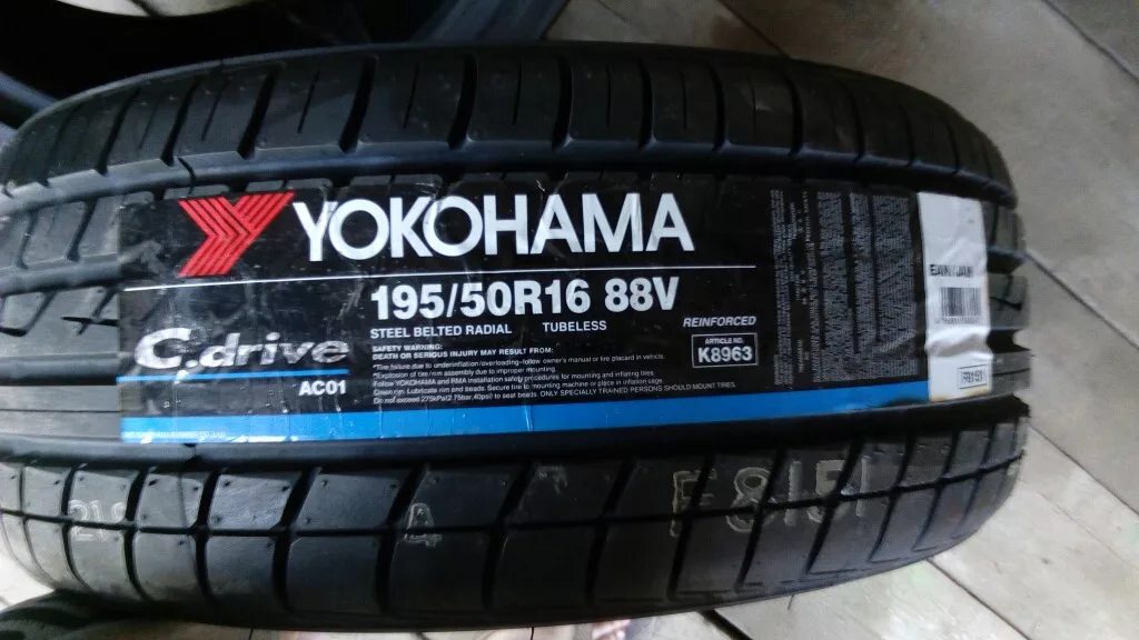 Yokohama c drive. Yokohama c drive