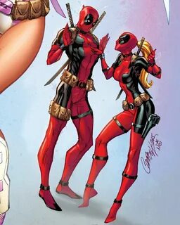 J Scott Campbell (With images) Lady deadpool, Deadpool comic, Scott.