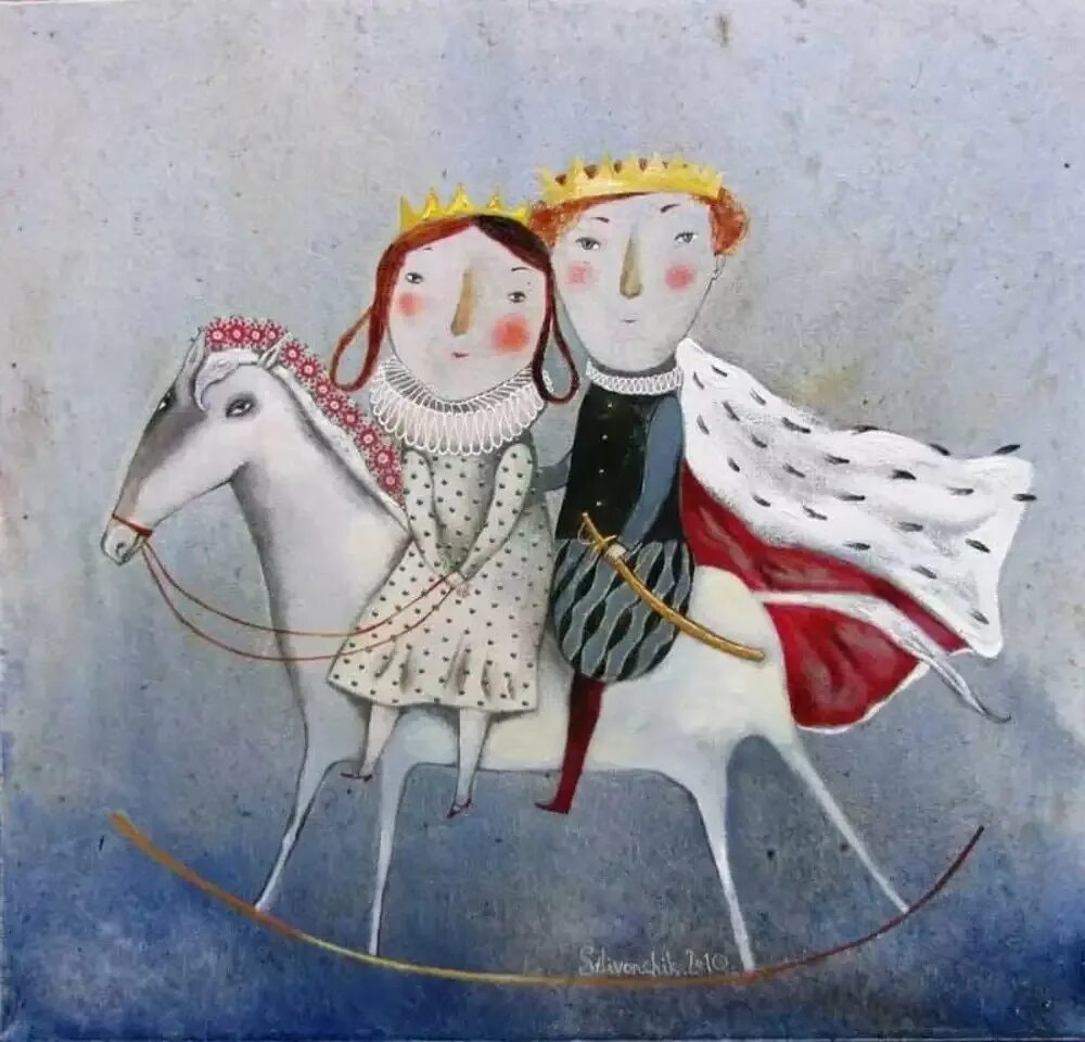 Картины белорусской художницы анны силивончик. Семейное счастье в живописи. Сердце картины художников. Иллюстрации современных художников. Наивное сердце.