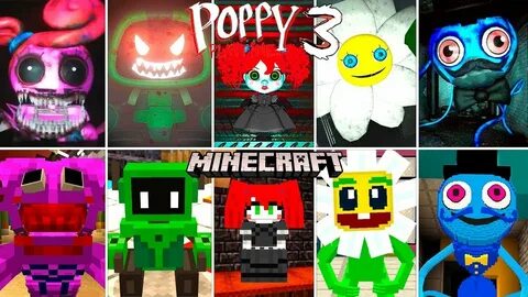 Карта poppy playtime 3 в майнкрафте