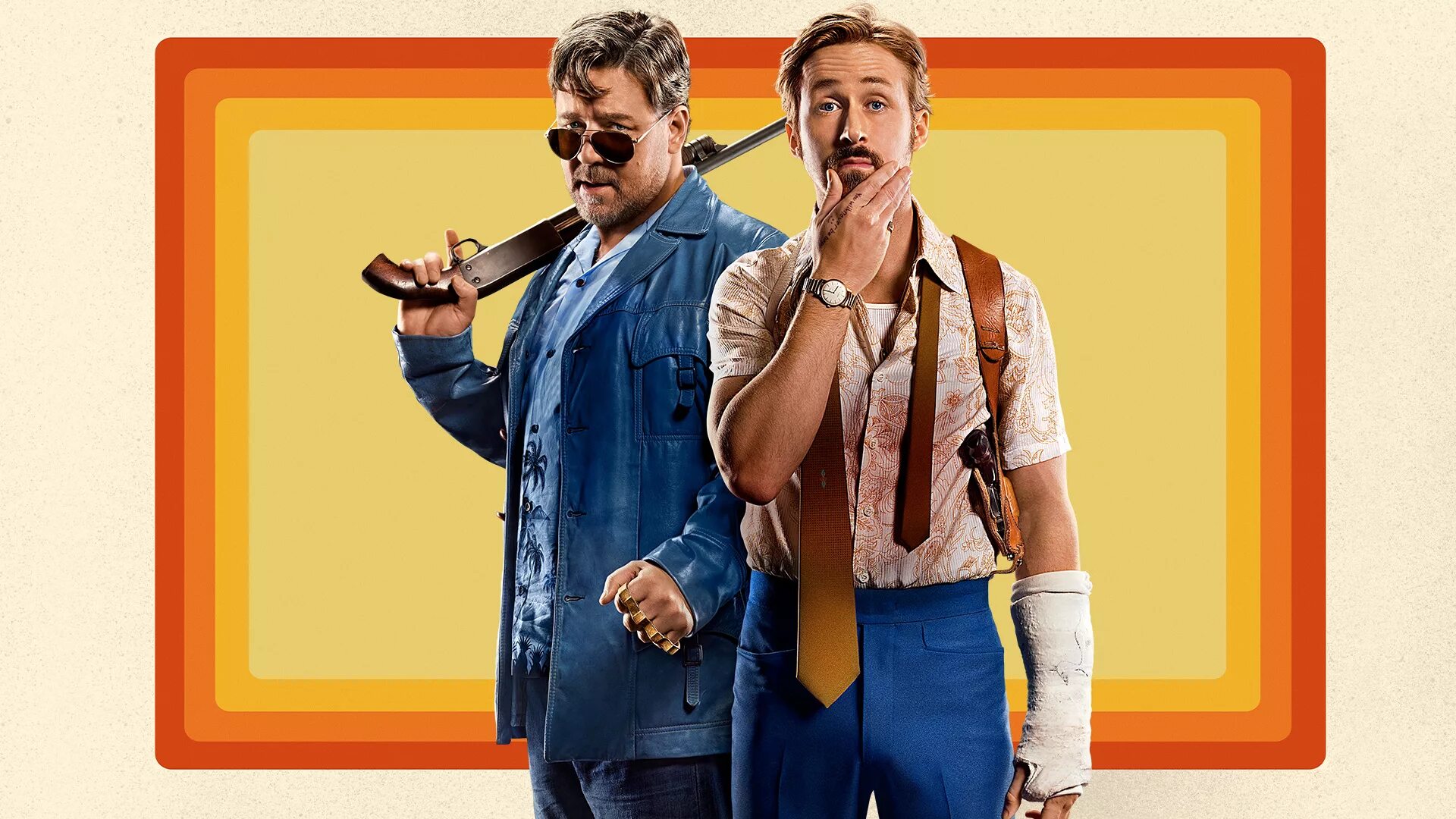 Славные парни / the nice guys (2016) Рассел Кроу. Гослинг славные парни. Рассел Кроу и Гослинг. Славный парень это