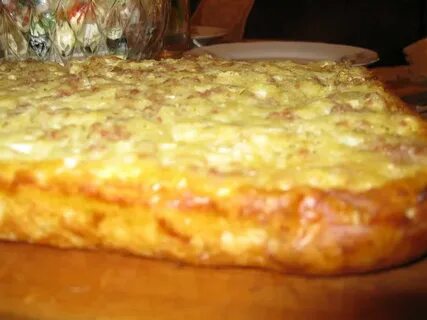 Пирог с майонезом и яйцом в духовке