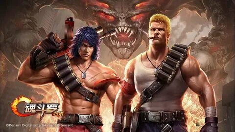 Как зовут персонажа игры contra