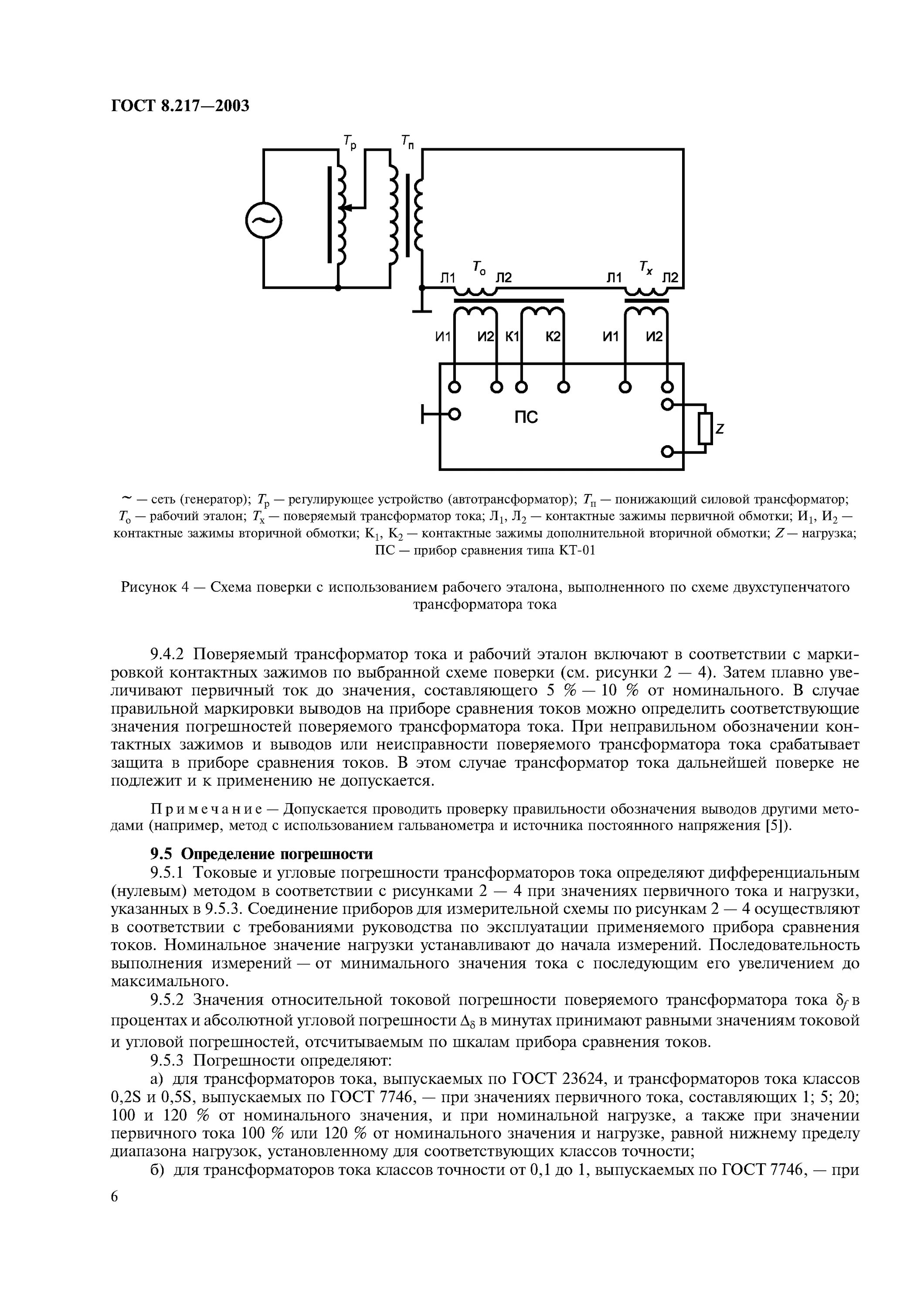 методы измерений трансформаторов