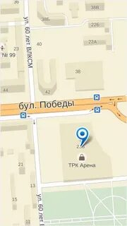 Тц арена карта