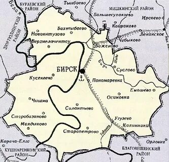 Бирск на карте