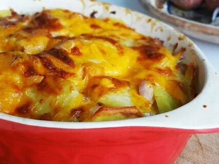 Картошка с копченой курицей белькович