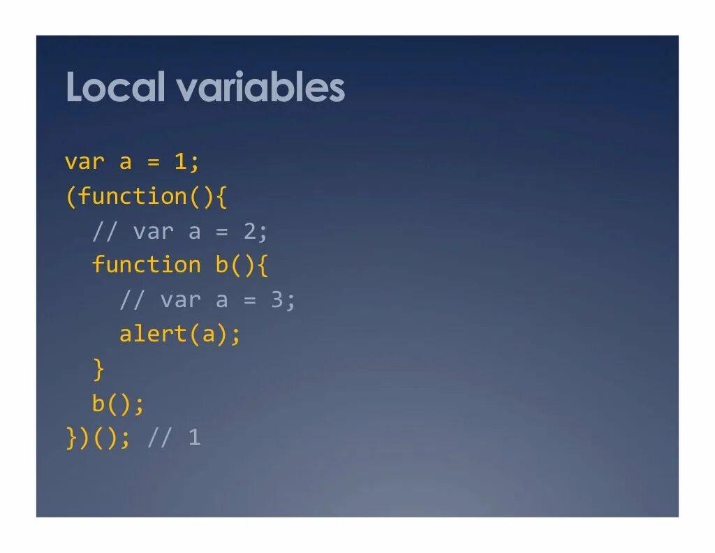 Var. R var function