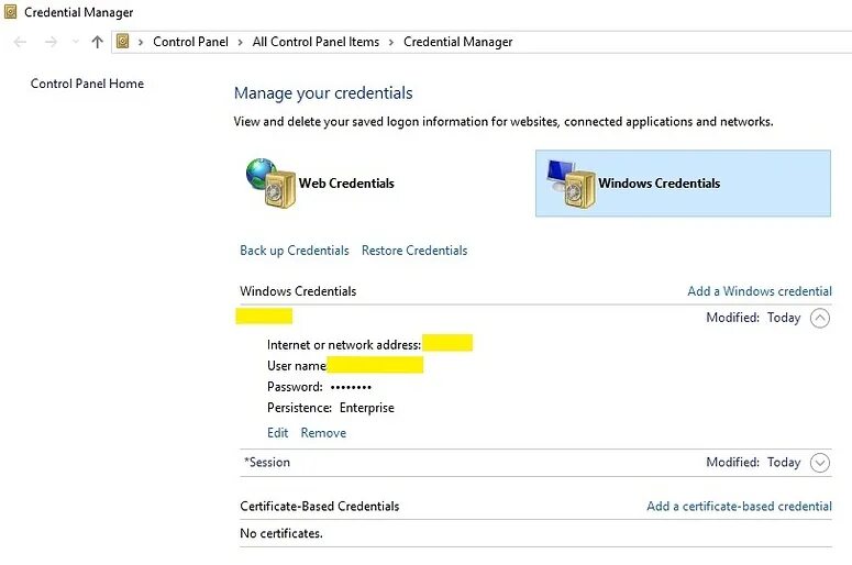 Kinit while getting initial credentials. Credential manager. credential manager control panel. windows credential manager. control panel - windows credentials.